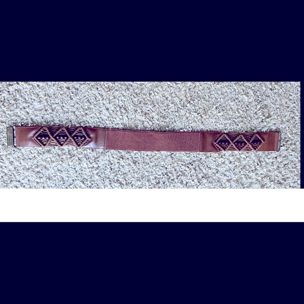 Leather Stretch Belt - Gorgeous!